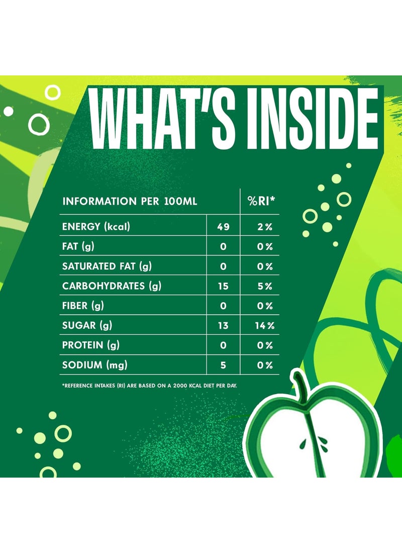 Mirinda Green Apple Carbonated Soft Drink Pet Bottle 1L - Image 2